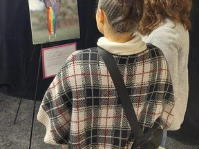 Nurturing Pride and the 2SLGBTQ+ Community was part of an exhibit at the Coach House in Brantford on Nov. 10. JEAN TURNER/SUBMITTED