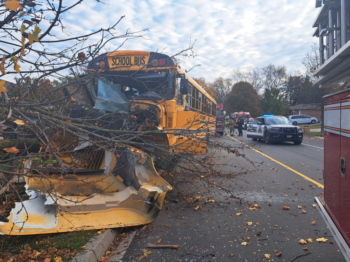 One Person Dead, 11 Kids Escape Harm In Separate School Bus Crashes ...