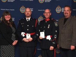Cornwall police 28th-annual retirement and recognition evening
