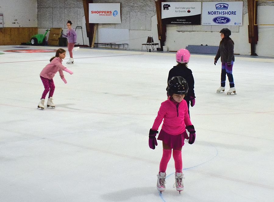 Figure skating club using curling club ice surface | Elliot Lake Standard