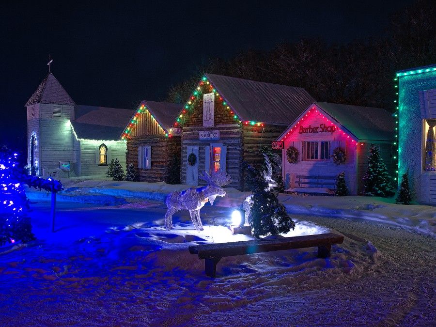 Christmas village online near me