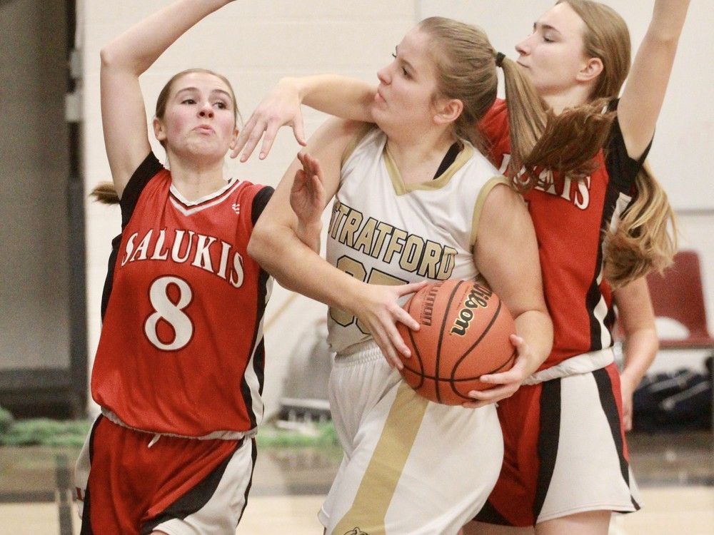 St. Marys DCVI Salukis Win HuronPerth Junior Girls' Basketball Title with a 4034 Victory BVM
