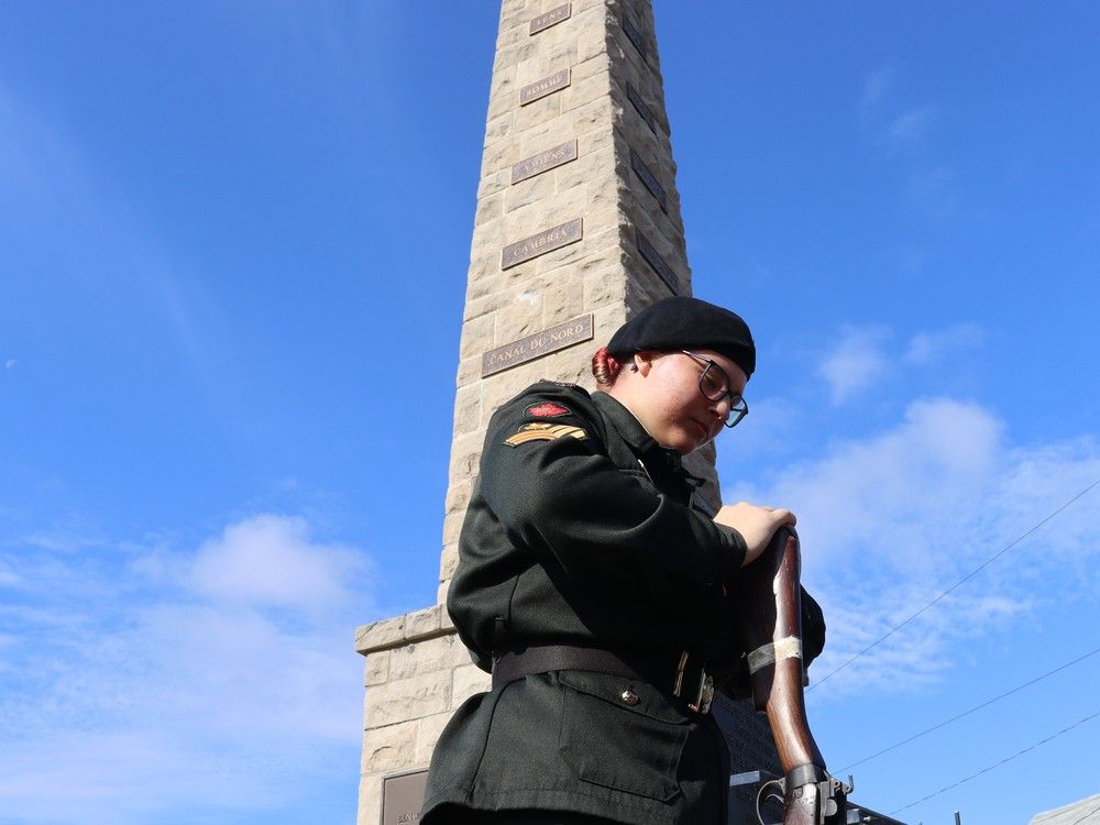 Point Edward honours fallen with early Remembrance Day parade The