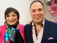 Broadcaster, fashion icon and breast cancer survivor Jeanne Beker was the guest speaker at the 25th anniversary Luncheon of Hope. Held at the Caruso Club, a packed house applauded the sharing of her story and encouragement of screening. Beker is pictured here with Anthony Keating, president and chief development officer of Foundations and Volunteer Groups at Health Sciences North.