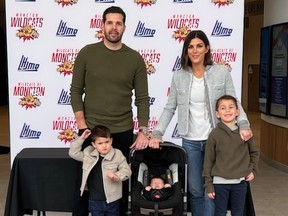 Corey Crawford and family