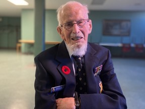 Angus Hamilton, one of the province's last remaining Second World War veterans, died April 15 at the age of 100.