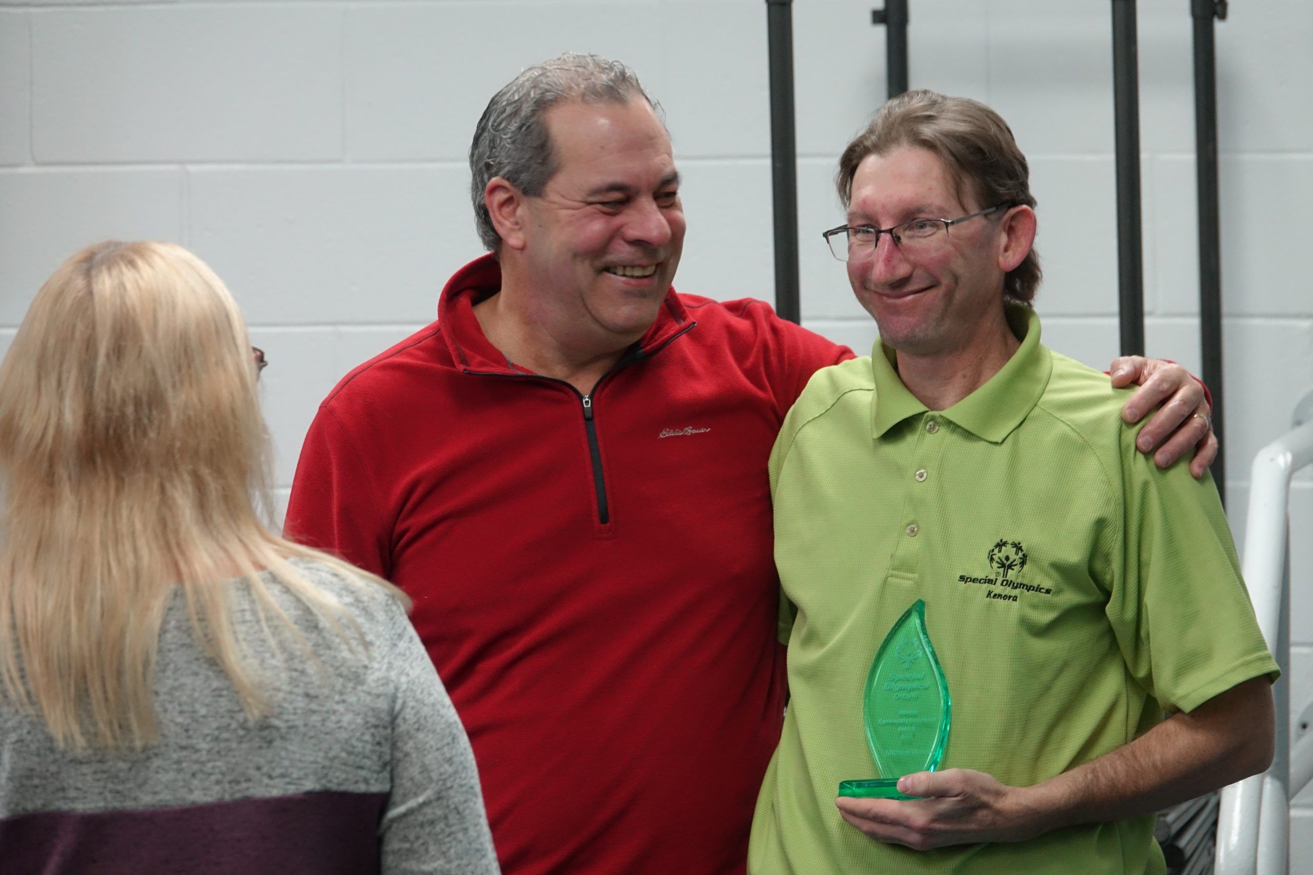 Local S.O. athlete wins firstever award of its kind, as teammates gear