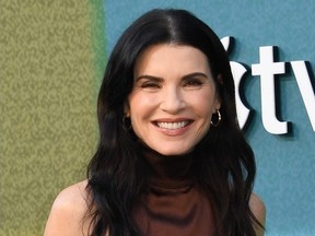 Julianna Margulies attends Apple TV+'s "The Morning Show" Photo Call at Four Seasons Hotel Los Angeles at Beverly Hills on September 08, 2021 in Los Angeles, California.