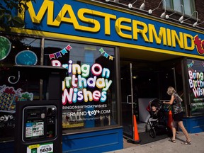 Mastermind GP Inc. is telling customers at 18 of its stores are due to close as the company continues with the creditor protection process.