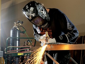“My experience at Cambrian R&D has been nothing short of amazing,” said Kat Cattapan, a second-year student in the welding and fabrication technician program.