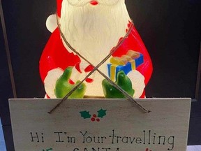 Folks can track the Paris, Ontario travelling Santa's movements -- and request a visit -- in a Facebook group.