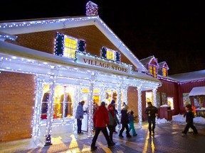 Upper Canada Village's Village Store during Alight at Night