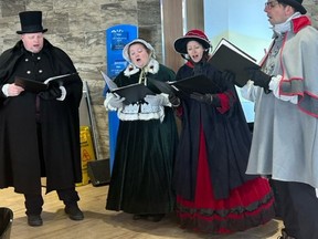 Carollers at Tanger Outlet in Ottawa