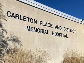 Carleton Place & District Memorial Hospital has reported more than a dozen temporary overnight closures of its emergency department in 2023, mostly earlier this year,