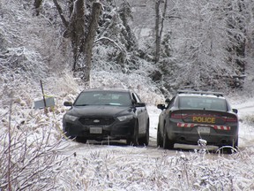 A search by the OPP located the body of a missing man near Sharbot Lake Tuesday