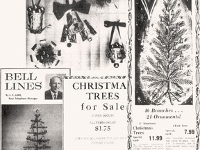 Christmas tree ads