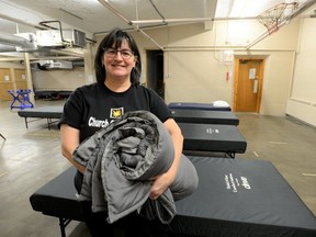 Norfolk County's police services board donated $4,000 so Church Out Serving could buy cots and bedding to increase the emergency shelter's capacity from 12 to 20. Virginia Lucas, director of Church Out Serving, said the shelter in downtown Simcoe will be open every night until sometime in April. -