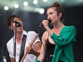 July Talk - Leah Fay Goldstein and Peter Dreimanis - will headline Sudbury's Festival Boreal in July