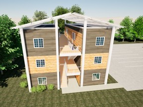 Engineers at UNB have been working on designs for modular multi-unit buildings that can be assembled off-site.