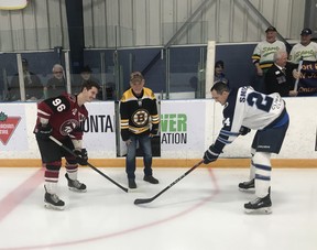 Veteran Port Elgin Juvenile 'C' champs honoured at banner ceremony 2 face off