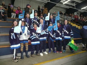 Veteran Port Elgin Juvenile 'C' champs honoured at banner ceremony 4 u11 winners