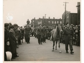 Second World War parade