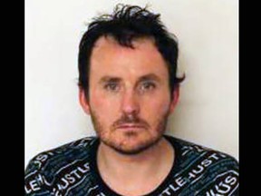 Adam Young, 37, wanted by the Kingston Police in connection to a number of criminal code offences. (Supplied by Kingston Police)
