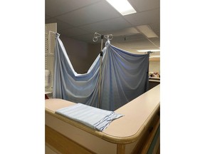 Hospital room in Saint John Regional Hospital