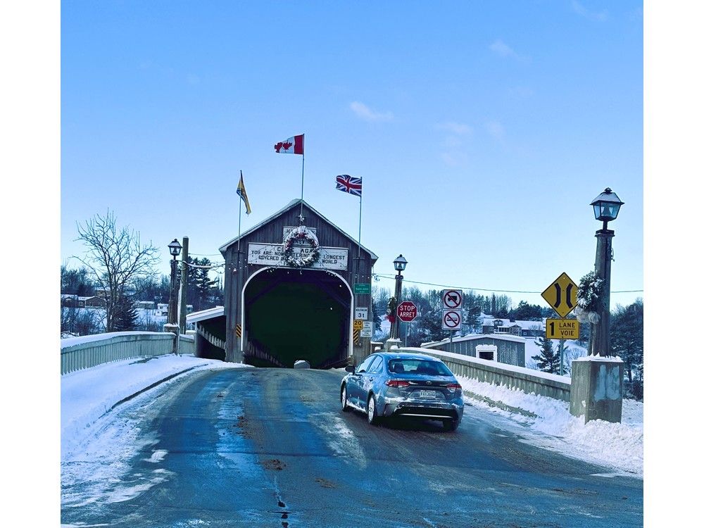 Covered Bridge Reopens With Reduced Weight Limit Telegraph Journal   0117 Wb Covered Bridge 