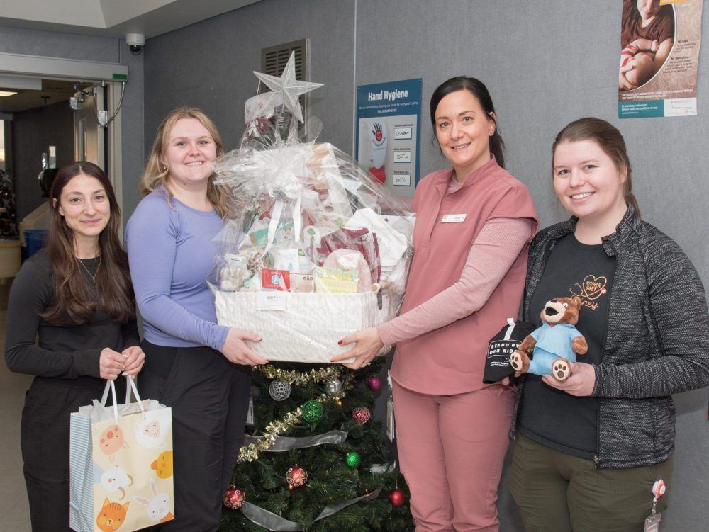 London Health Sciences Centre Cheers City S First Newborn Of 2024 The   20231220 New Years Baby Gift Basket 01 Scaled E1704132906205 