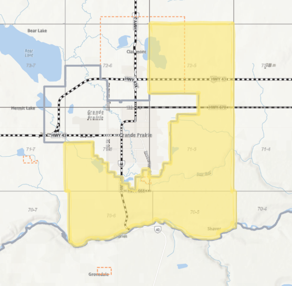 County of Grande Prairie requesting property info before re-inspection ...