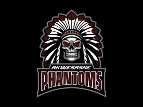 Akwesasne Phantoms Jr. C lacrosse team logo