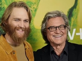 Father-and-son duo Kurt and Wyatt Russell star in Monarch: Legacy of Monsters, now streaming on Apple TV+.