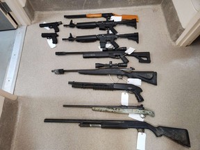 Items seized following warrants. Photo provided by RCMP.