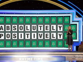 Wheel of Fortune fans were unimpressed after "Absolutely Positively" came up as the answer to the "Rhyme Time" category.