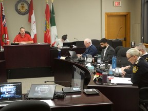 Cornwall police services board, meeting on Jan. 18, 2024