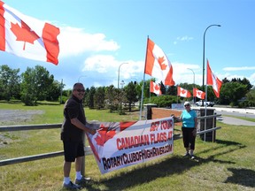 Rotary flag campaign
