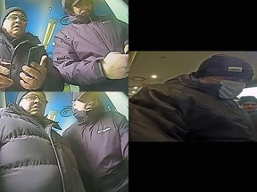 Two suspects wanted by the Kingston Police in connection to distraction frauds that took place in December 2023, in Kingston.