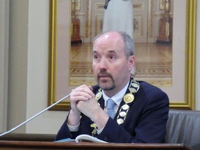 Mayor Bryan Paterson directed city staff to craft a budget with a property tax increase of no more than 3.5 per cent, including one per cent earmarked for capital spending.