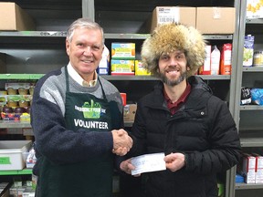 Elliot Lake Fur Harvesters donate to Elliot Lake Emergency Food Bank