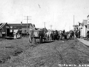 Historic photograph early days of Nipawin