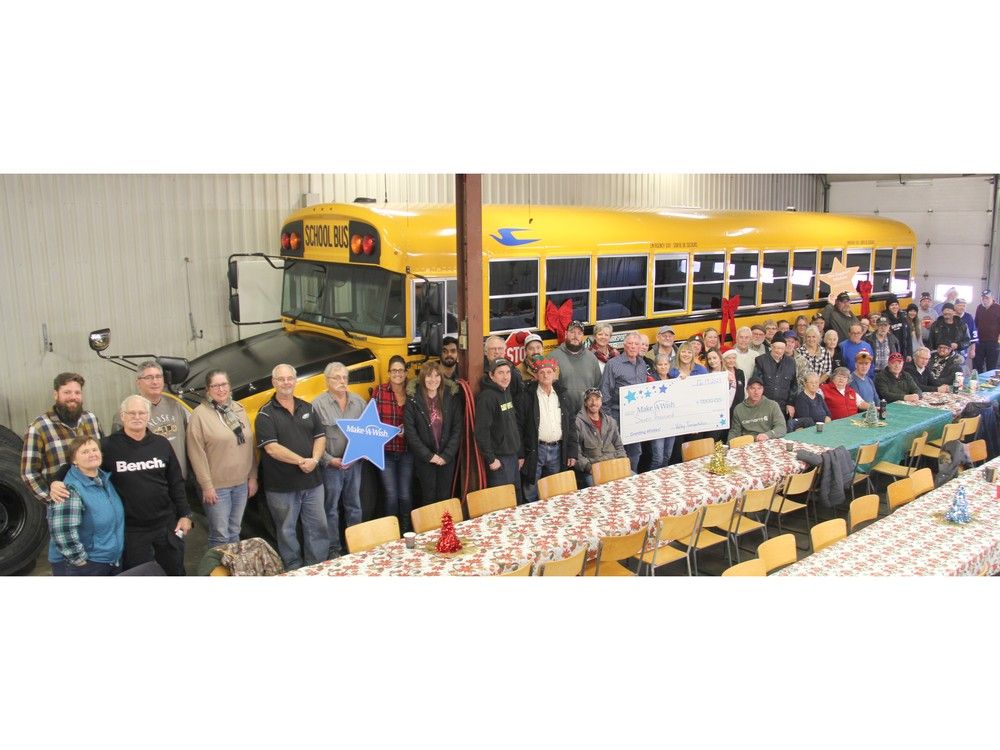 Studio Transportation Drivers Local 399 Valley Transportation drivers and management support Make-A-Wish Canada