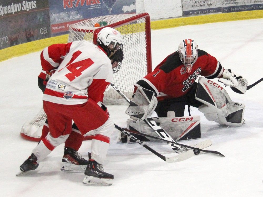 Pembroke Lumber Kings shut out on home ice by Kemptville 73's