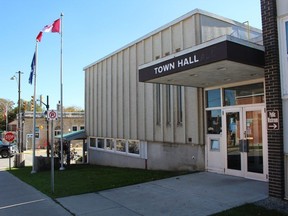 Town of South Bruce Peninsula town hall in Wiarton. (Sun Times files)