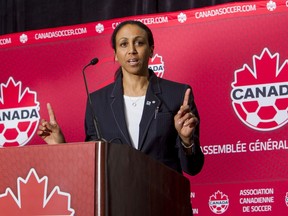 Olympian and Soccer Canada president Charmaine Crooks is speaking in Sarnia-Lambton for an International Women's Day event March 7