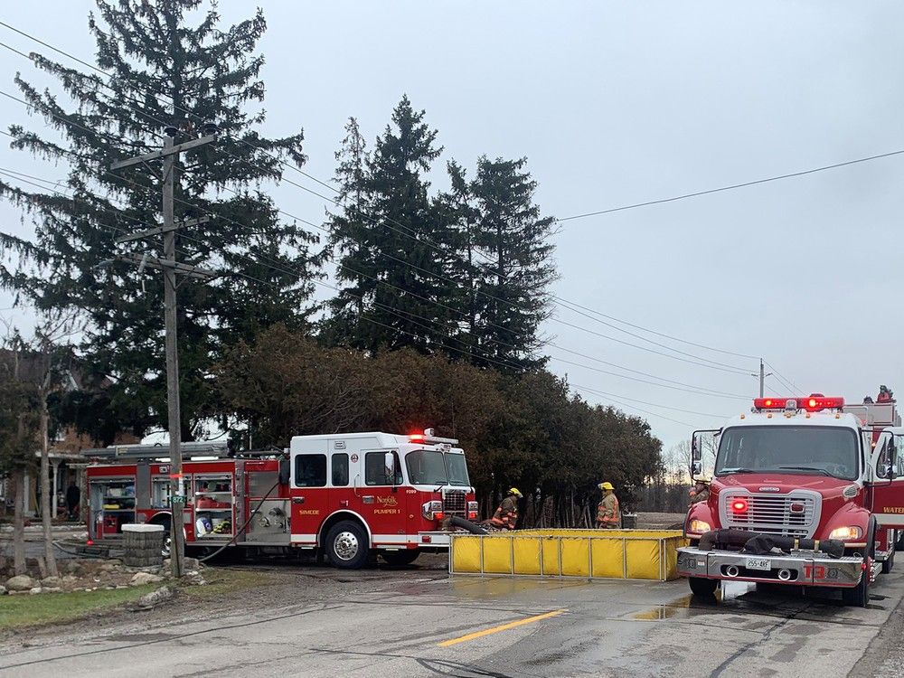 Fire damage to home on Blueline Road estimated at $250,000 | St. Thomas ...