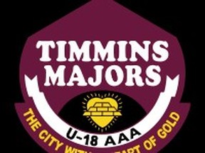 U18 Timmins Majors logo