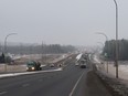Motorists on Highway 43 in Whitecourt saw heavy fog on the morning of Jan. 3.