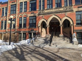 Fredericton's Justice Building is pictured.