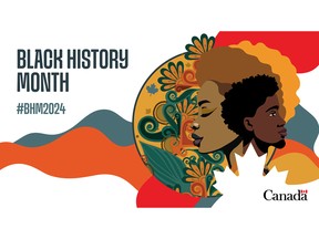 2024 Black History Month graphic